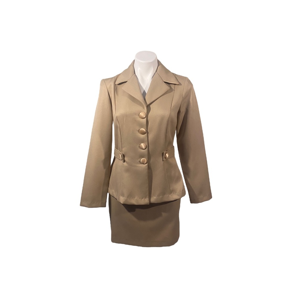 Vintage City Triangles Two Piece Suit Set